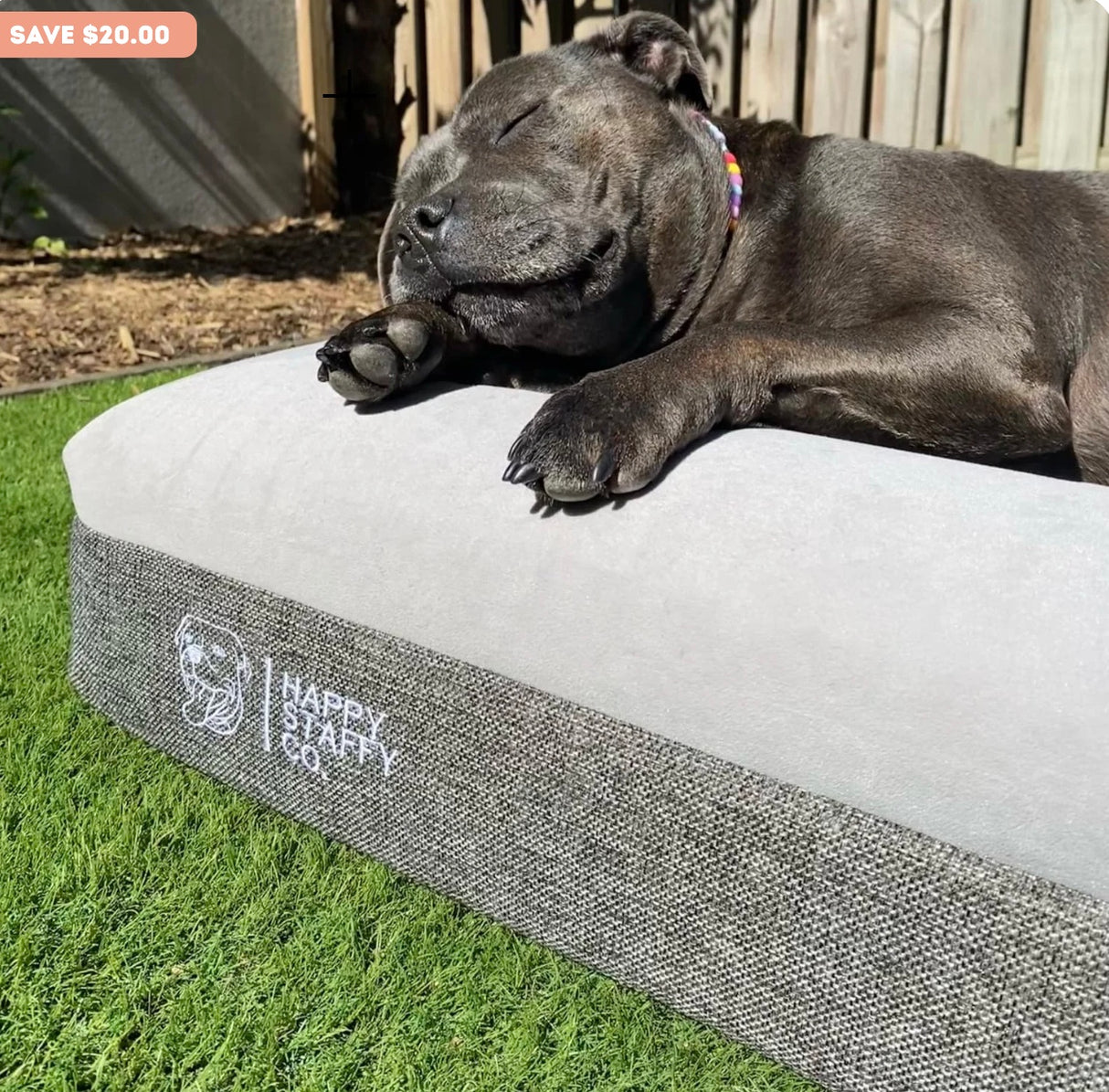 Deluxe Orthopedic Memory Foam Bed, Large