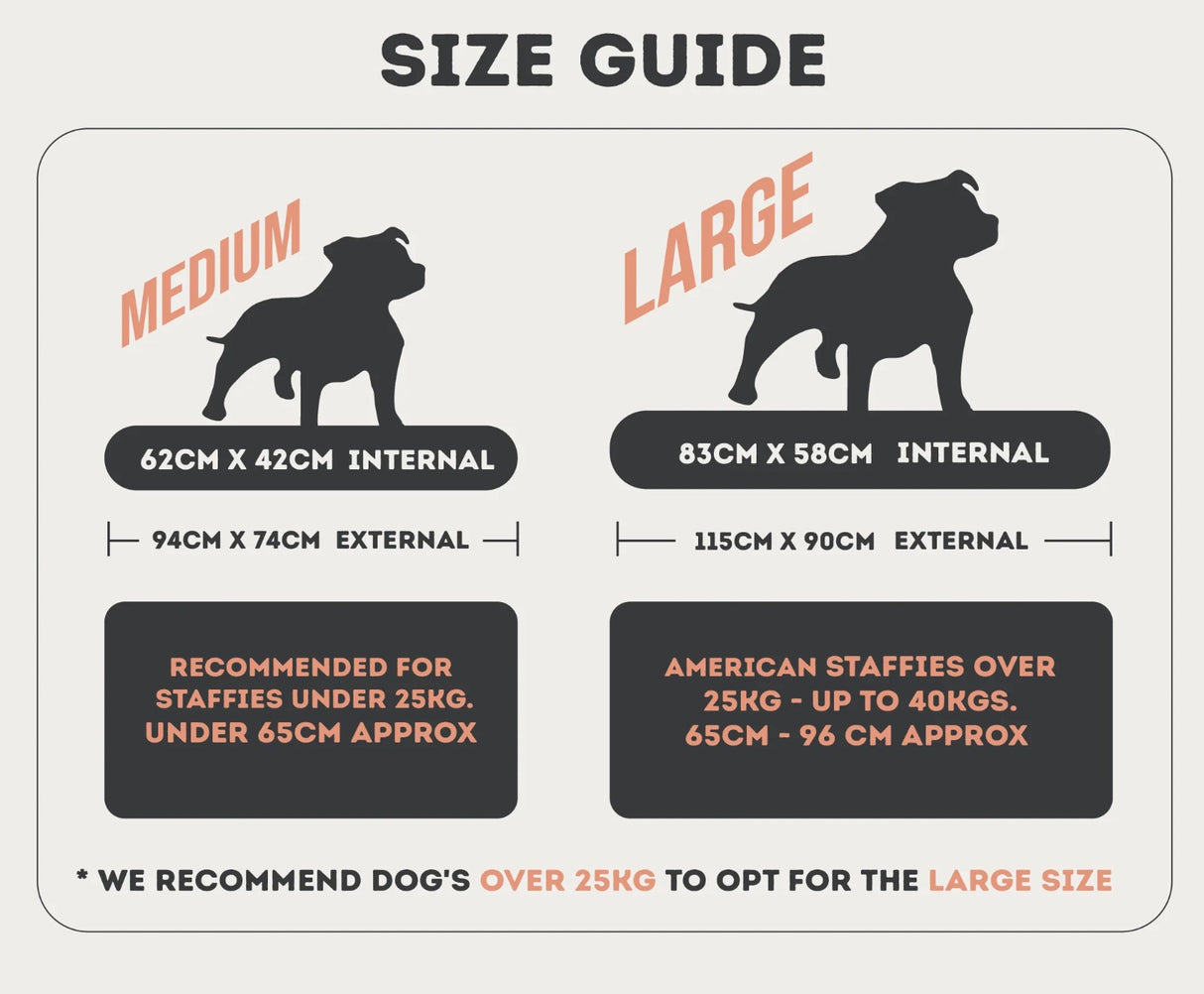 Deluxe Orthopedic Memory Foam Bed, Large