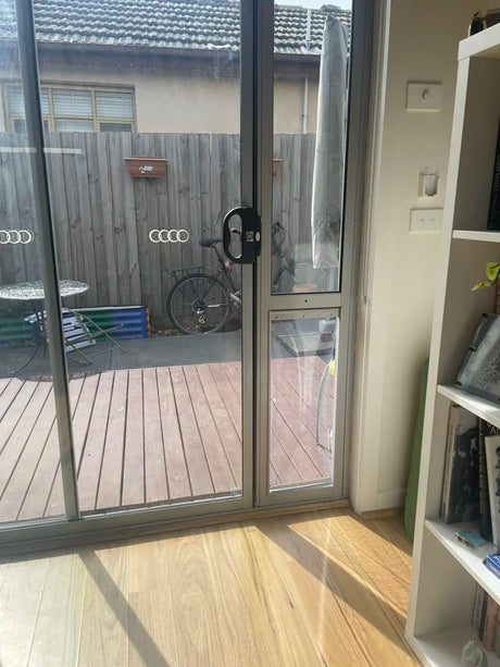 Fitting a Screen Door with a Dog Door