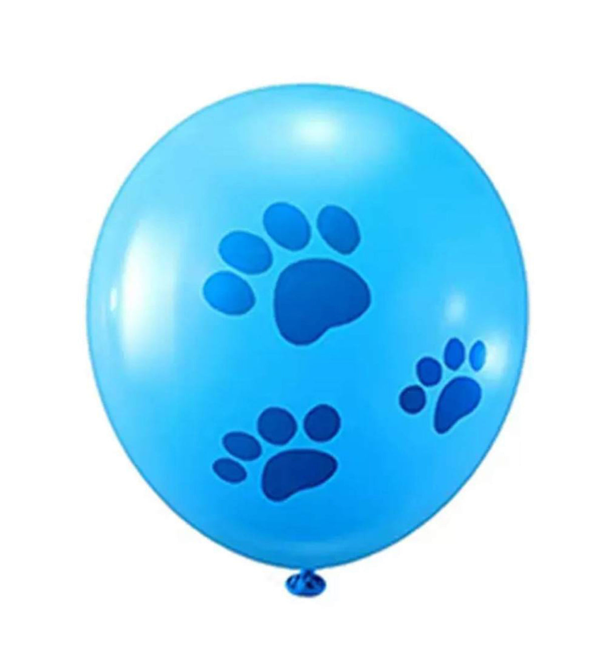 Happy Birthday Paw Balloon – for him (10 pack)