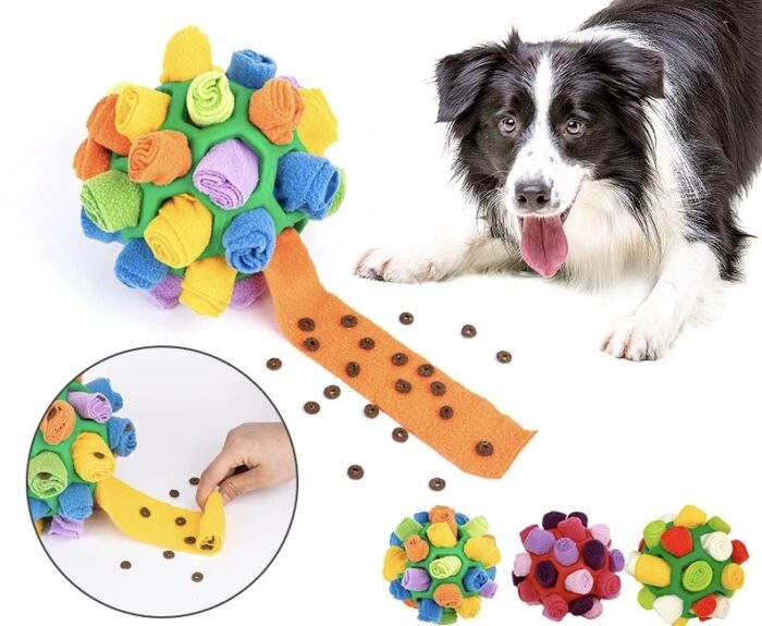 Pet Snuffle Ball Toy