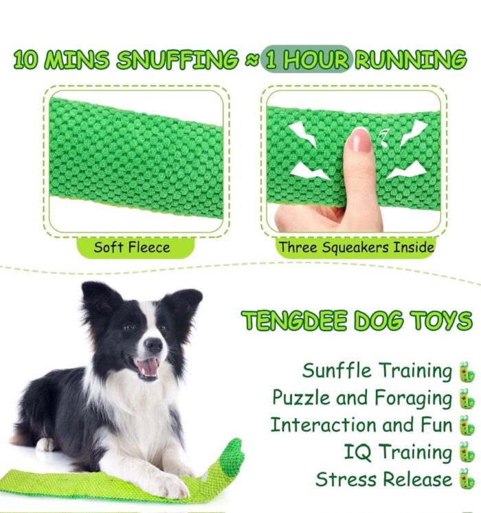 SNAKE Dog Toy Stress Release