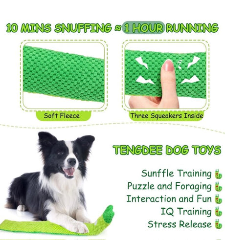 SNAKE Dog Toy Stress Release