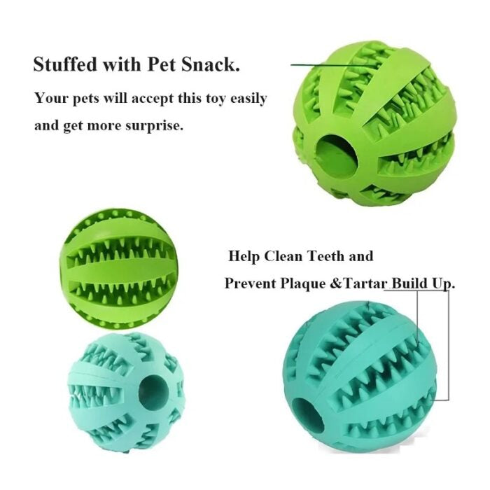 Dog Chew Toothbrush Ball