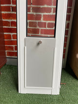 BRAND NEW SMALL WHITE (Taller frame glass) Height Range 2.38-2.48m