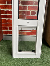 BRAND NEW SMALL WHITE (Taller frame glass) Height Range 2.38-2.48m