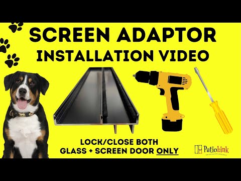 Adaptor (Close+Lock Glass and Fly Screen door)