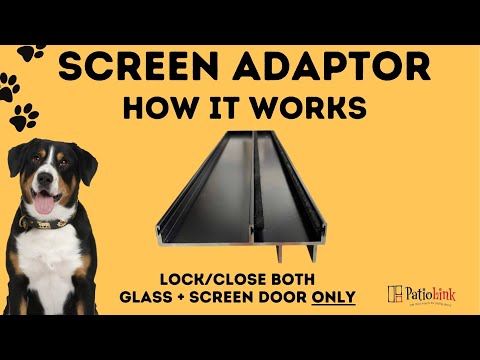 Adaptor (Close+Lock Glass and Fly Screen door)